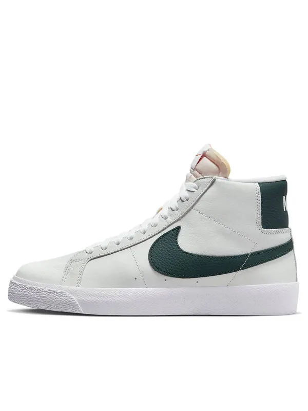 Кроссовки zoom blazer mid iso sb Nike — изображение 1 из 4, белый/зеленый