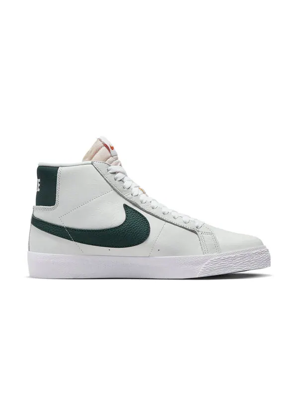 Кроссовки zoom blazer mid iso sb Nike — изображение 2 из 4, белый/зеленый