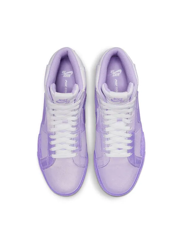 Кроссовки zoom blazer mid premium sb Nike — изображение 4 из 4, фиолетовый