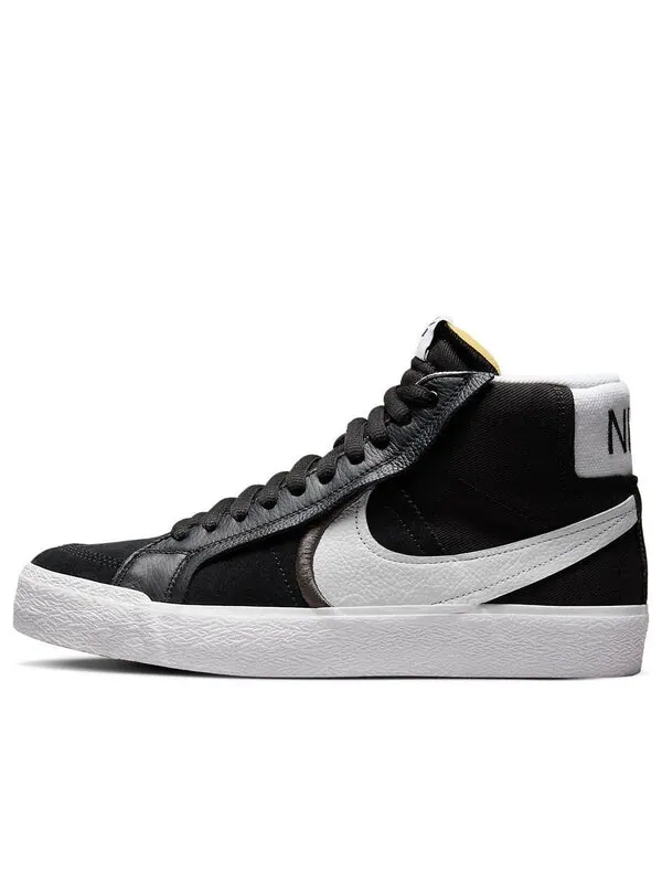 Кроссовки zoom blazer mid premium sb Nike — изображение 1 из 4, черный/белый