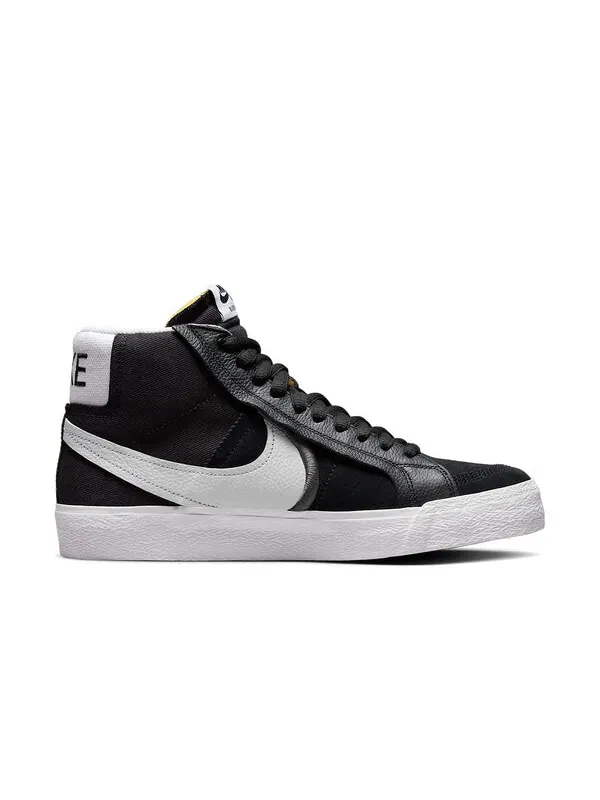 Кроссовки zoom blazer mid premium sb Nike — изображение 2 из 4, черный/белый