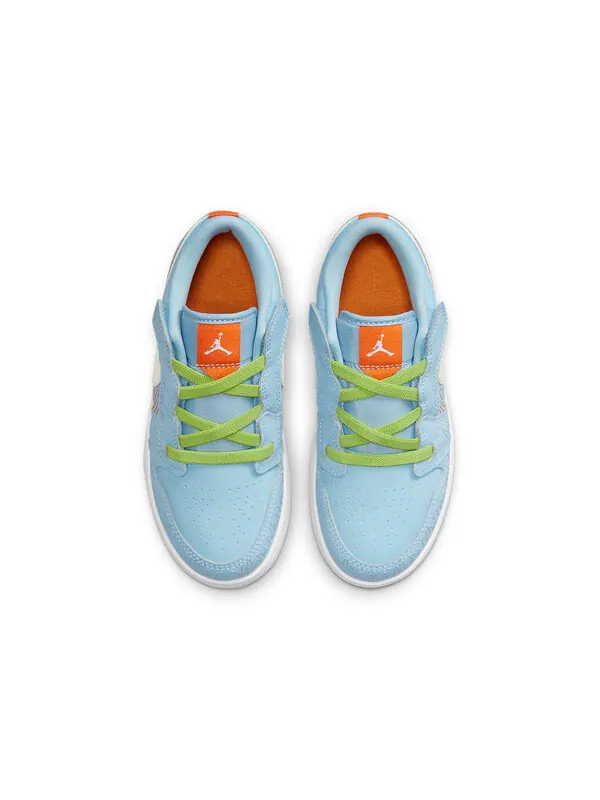 Кроссовки 1 low se 'blue stitch' Air Jordan — изображение 4 из 4, синий