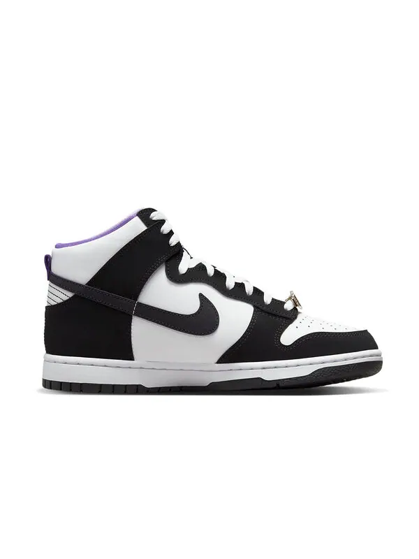 Кроссовки dunk high premium emb Nike — изображение 2 из 4, черный/белый