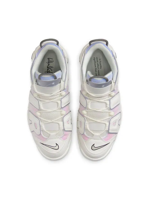 Кроссовки air more uptempo '96 'thank you, wilson' Nike — изображение 4 из 4, белый/синий/розовый