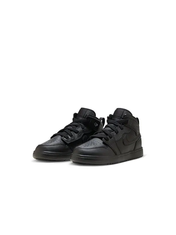 Кроссовки 1 средние Air Jordan — изображение 3 из 4, черный
