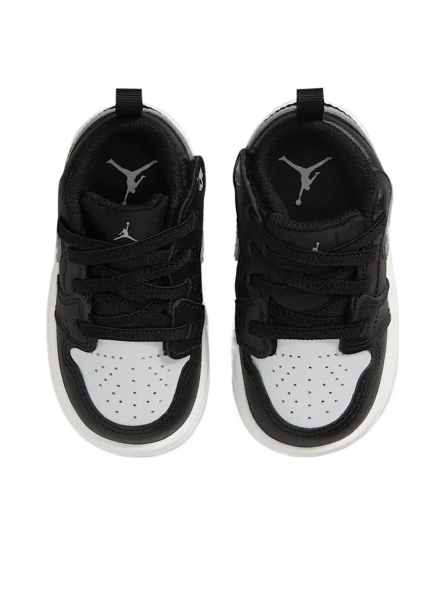 Кроссовки (TD) Air Jordan 1 Low ALT 'Black Summit White' — изображение 4 из 5, белый