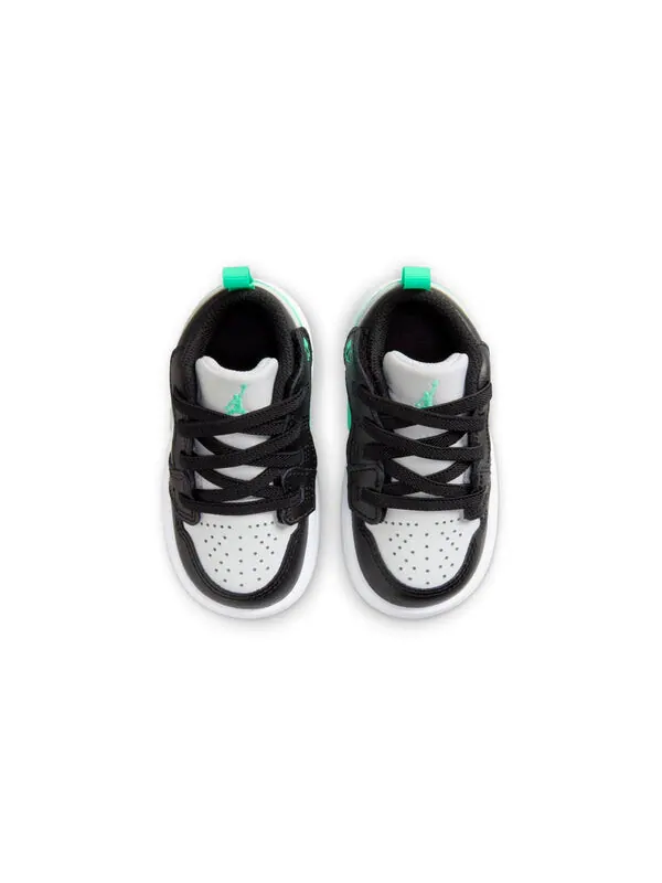 Кроссовки 1 low alt 'green glow' Air Jordan — изображение 4 из 4, белый/зеленый/черный