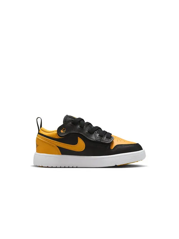 Кроссовки 1 низкие alt Air Jordan — изображение 2 из 4, черный/белый/желтый