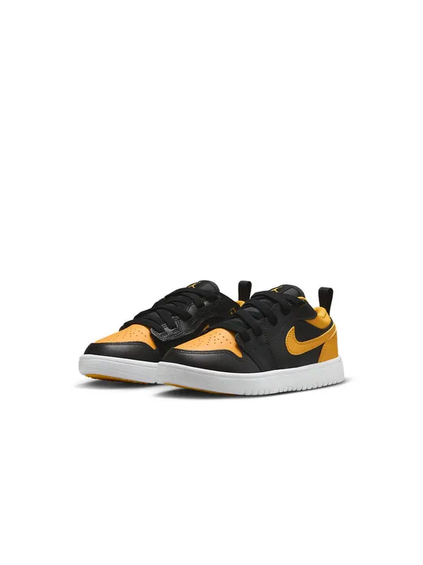 Кроссовки 1 низкие alt Air Jordan — изображение 3 из 4, черный/белый/желтый