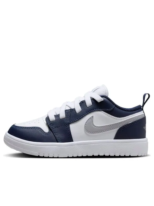 Кроссовки 1 low alt 'white midnight navy' Air Jordan — изображение 1 из 4, белый/темно-синий/серый