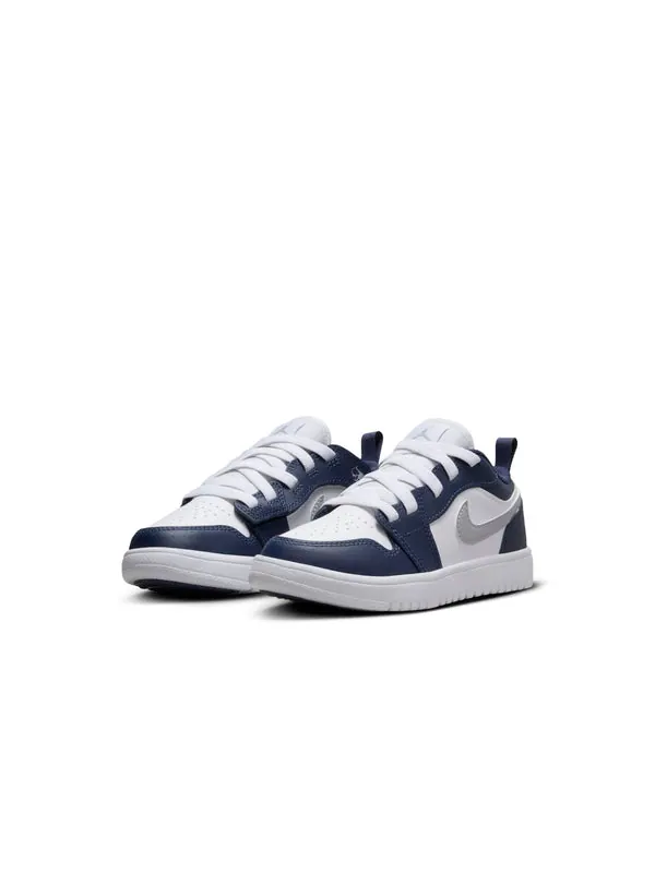 Кроссовки 1 low alt 'white midnight navy' Air Jordan — изображение 3 из 4, белый/темно-синий/серый