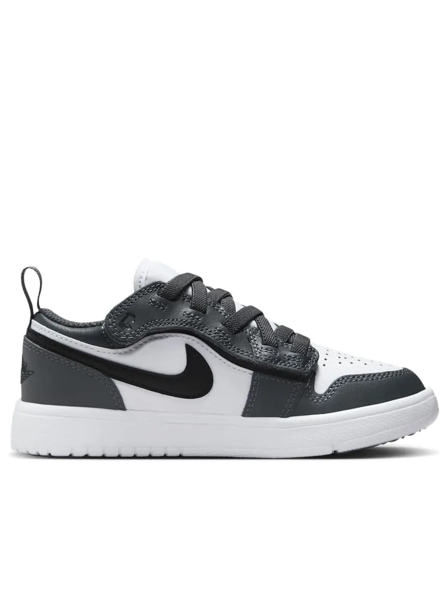 Кроссовки (PS) Air Jordan 1 Low ALT 'White Iron Grey Black' — изображение 2 из 6, белый