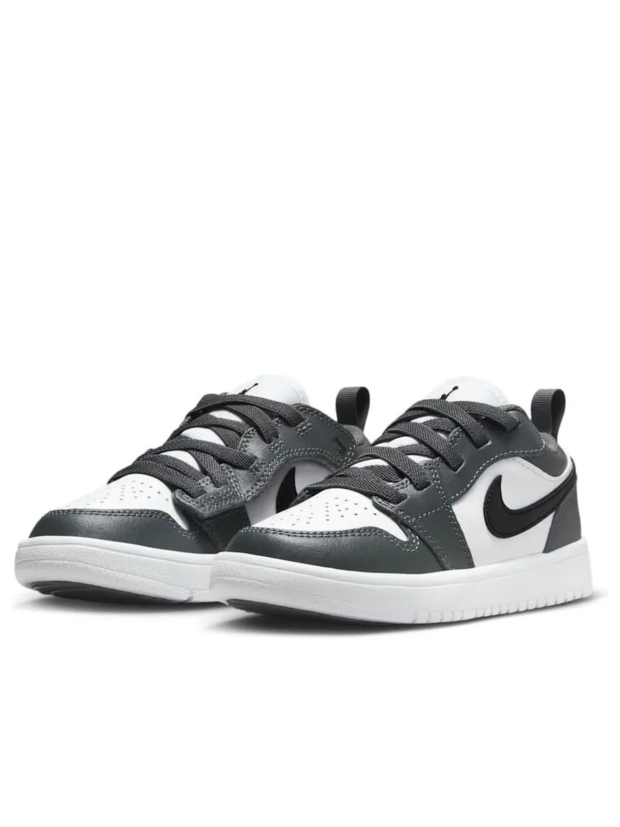Кроссовки (PS) Air Jordan 1 Low ALT 'White Iron Grey Black' — изображение 3 из 6, белый