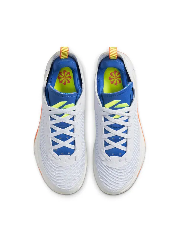 Кроссовки luka 1 next nature Air Jordan — изображение 4 из 4, серый/темный синий