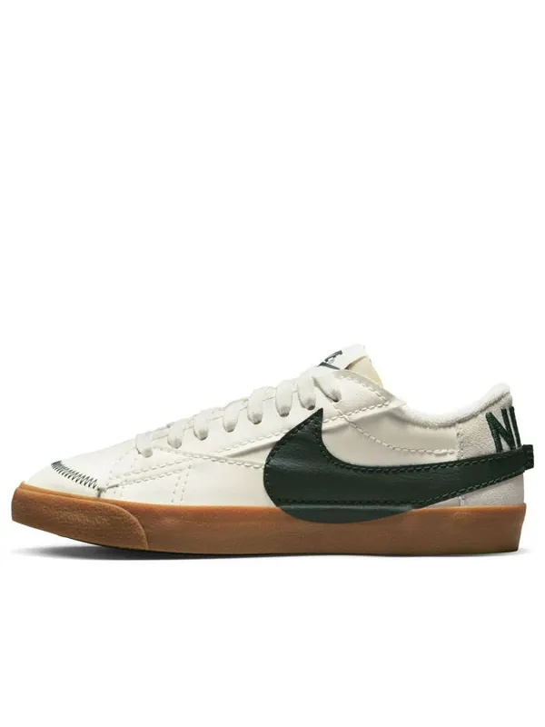 Кроссовки blazer low '77 jumbo 'sail pro green gum' Nike — изображение 1 из 4, белый/зеленый