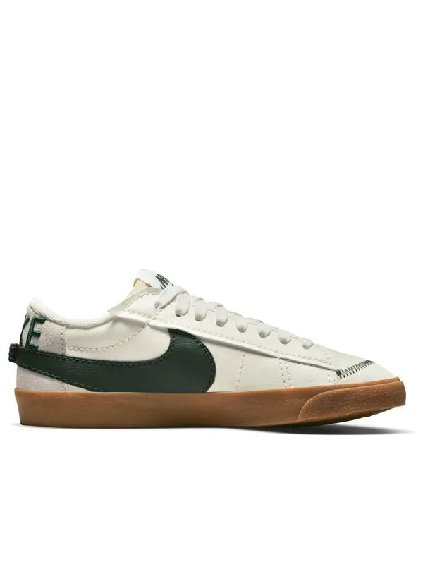 Кроссовки blazer low '77 jumbo 'sail pro green gum' Nike — изображение 4 из 4, белый/зеленый
