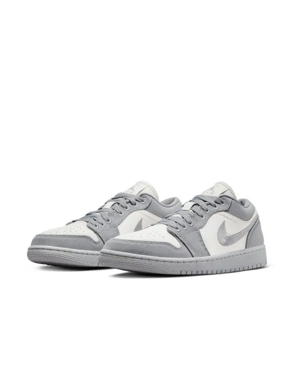 Кроссовки 1 low se Air Jordan — изображение 3 из 4, светлый серый/белый