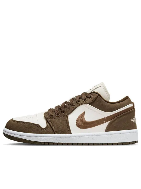 Кроссовки 1 low se 'light olive' Air Jordan — изображение 1 из 4, оливковый зеленый/белый