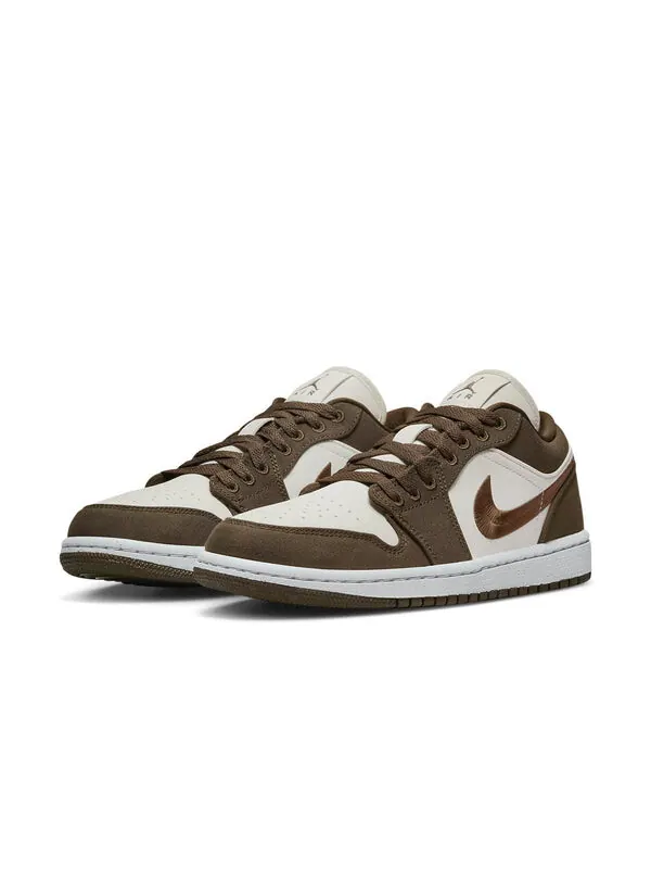 Кроссовки 1 low se 'light olive' Air Jordan — изображение 3 из 4, оливковый зеленый/белый