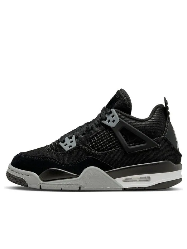Кроссовки 4 ретро se Air Jordan — изображение 1 из 4, черный/серый