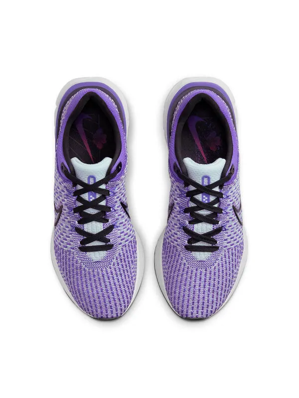 Кроссовки react infinity run flyknit 3 Nike — изображение 4 из 4, фиолетовый/черный