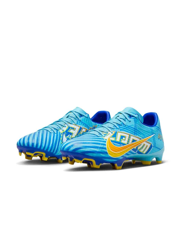Кроссовки zoom mercurial vapor 15 academy km mg 'baltic blue Nike — изображение 4 из 4, синий/белый