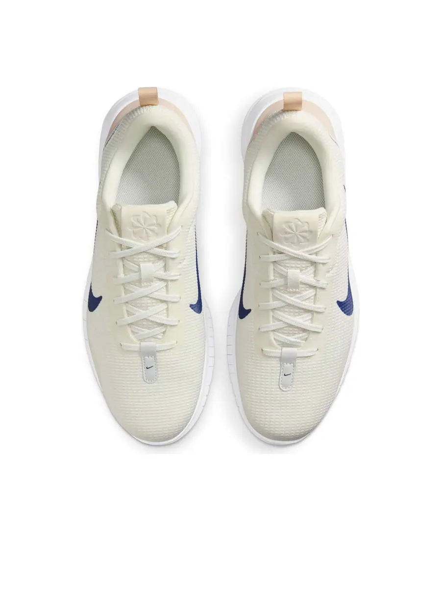Кроссовки Nike Flex Experience Run 12 'Sail Deep Royal Blue' — изображение 4 из 6, бежевый