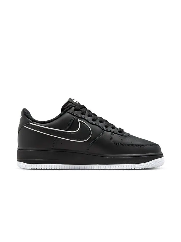 Кроссовки air force 1 low '07 'black white' Nike — изображение 2 из 4, черный/черный/белый