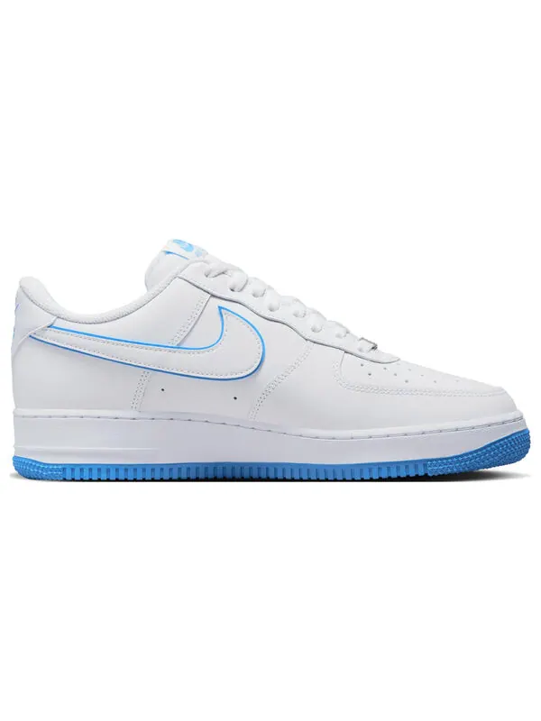 Кроссовки Nike Air Force 1 Low 'White University Blue' — изображение 2 из 4, белый/синий-белый