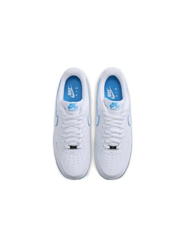 Кроссовки Nike Air Force 1 Low 'White University Blue' — изображение 4 из 4, белый/синий-белый