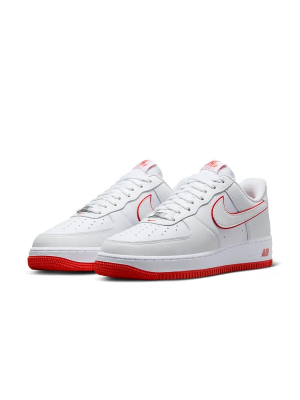 Кроссовки Nike Air Force 1 Low 'White Picante Red' — изображение 2 из 4, белый/белый-красный