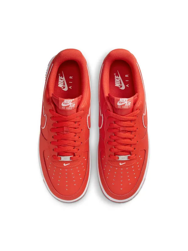 Кроссовки air force 1 '07 'picante red' Nike — изображение 3 из 4, оранжевый/белый