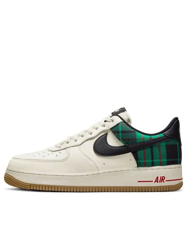 Кроссовки air force 1 '07 lx 'stadium green plaid' Nike — изображение 1 из 4, белый