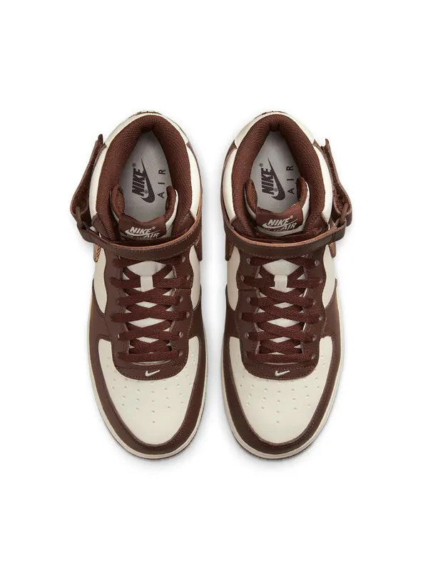 Кроссовки air force 1 mid Nike — изображение 4 из 4, коричневый/кремовый