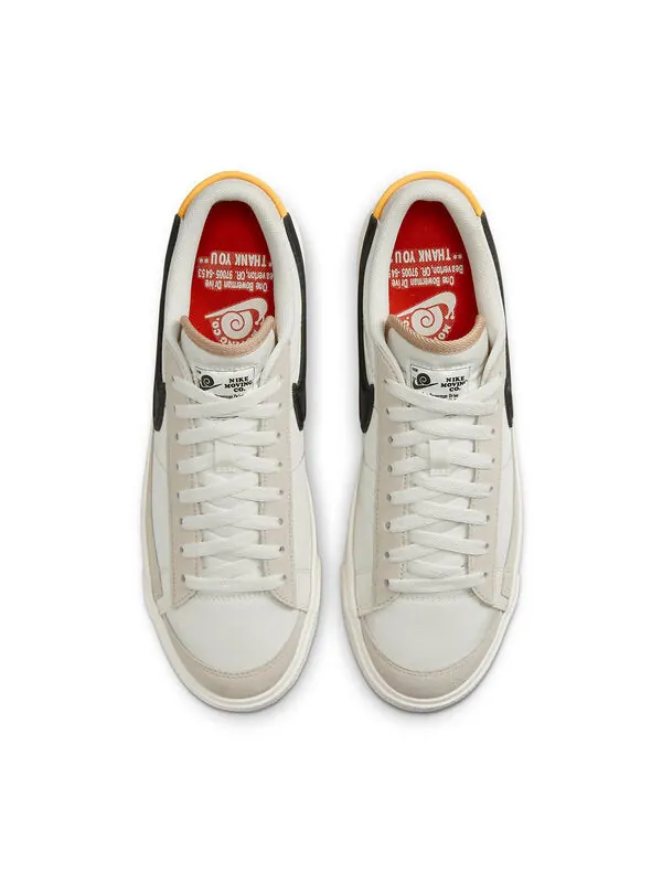 Кроссовки blazer low '77 se 'moving company' Nike — изображение 4 из 4, белый, серый, черный