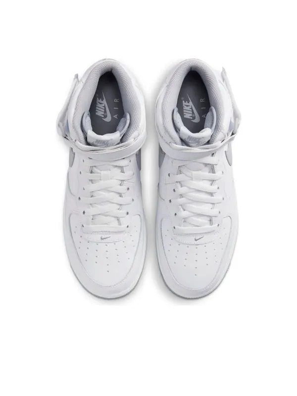 Кроссовки air force 1 mid '07 'white wolf grey' Nike — изображение 4 из 4, белый/серый