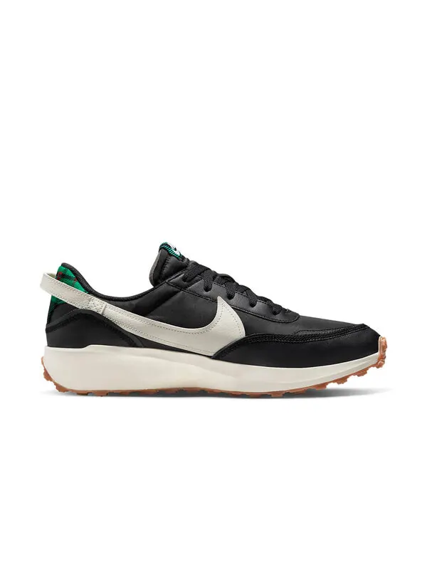 Кроссовки waffle debut premium 'tartan plaid' Nike — изображение 2 из 4, черный/белый/зеленый