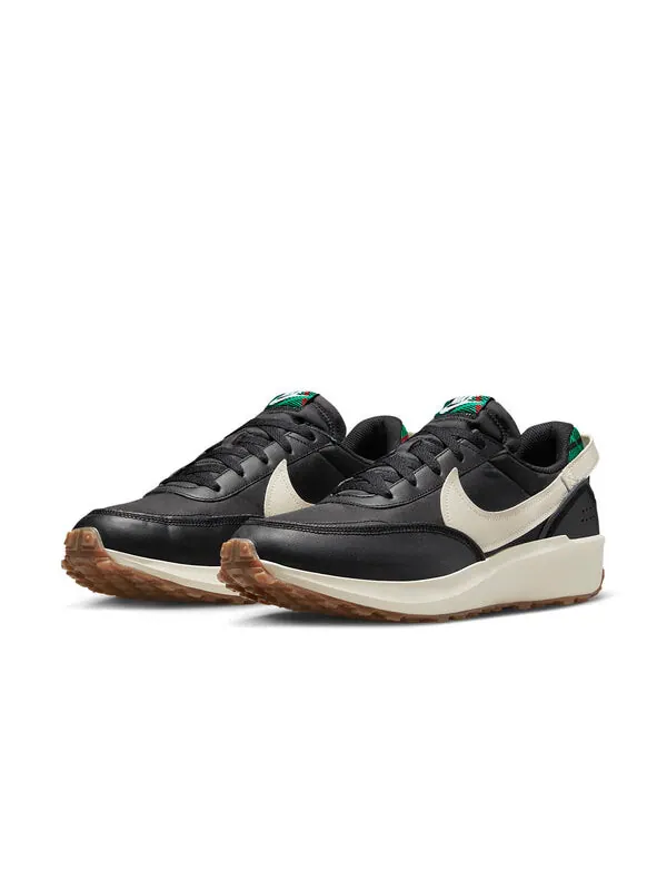 Кроссовки waffle debut premium 'tartan plaid' Nike — изображение 3 из 4, черный/белый/зеленый