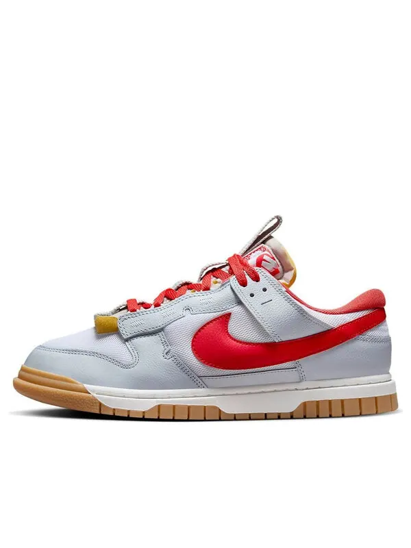 Кроссовки dunk low remastered Nike — изображение 1 из 4, серый/синий/красный