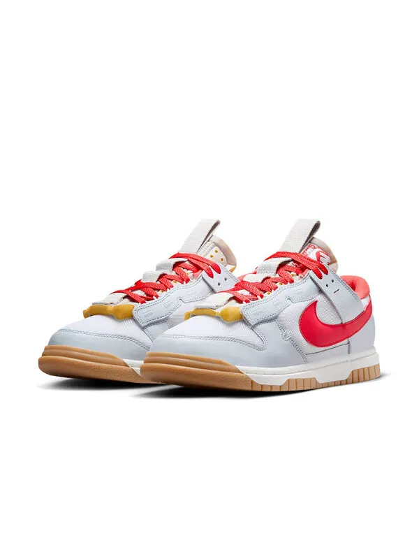 Кроссовки dunk low remastered Nike — изображение 3 из 4, серый/синий/красный