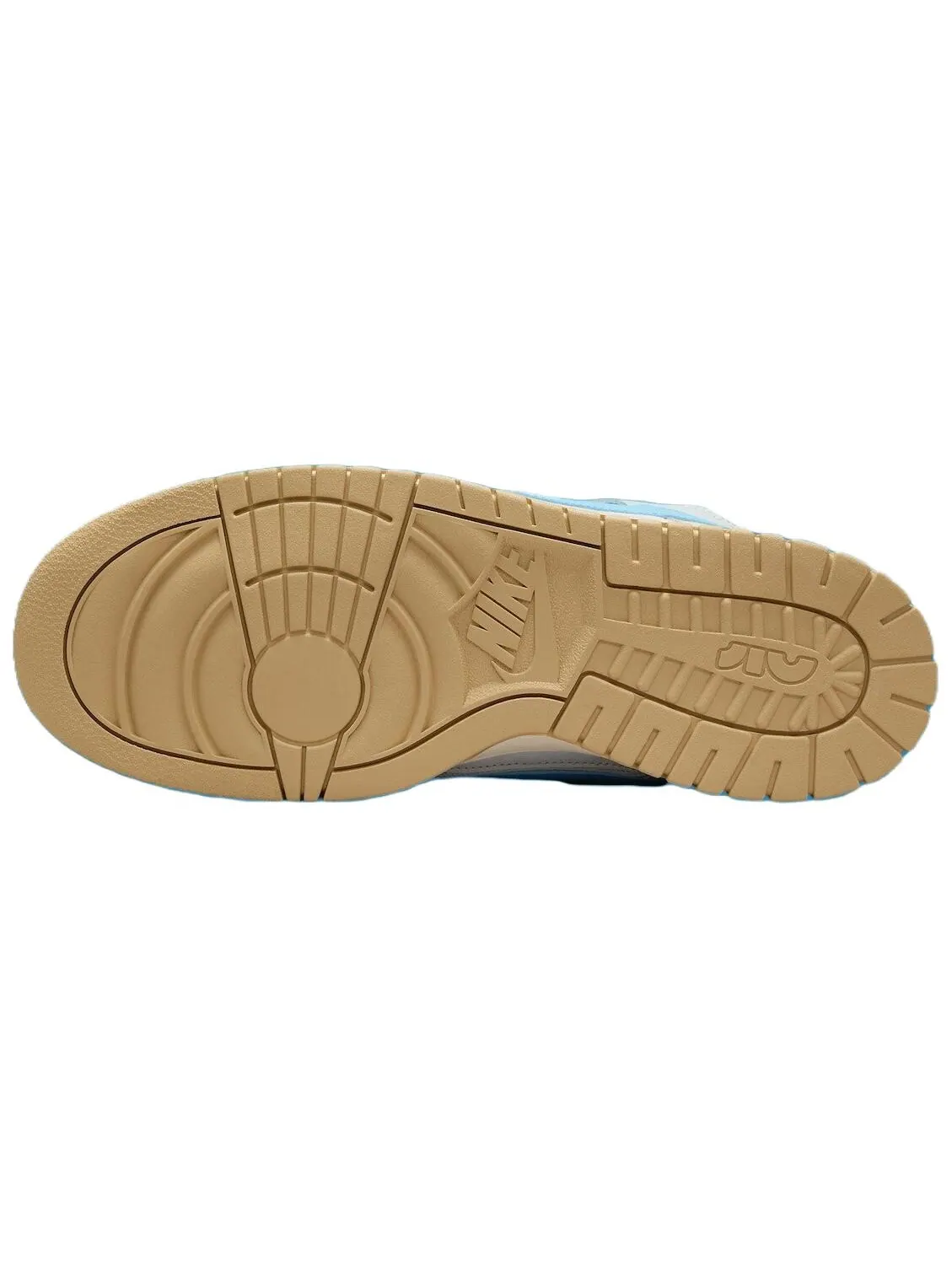 Кроссовки Nike Air Dunk Jumbo Low-top в винтажном стиле — изображение 6 из 6, синий/белый