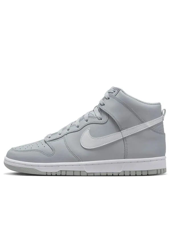 Кроссовки dunk high 'wolf grey' Nike — изображение 1 из 4, серый/белый