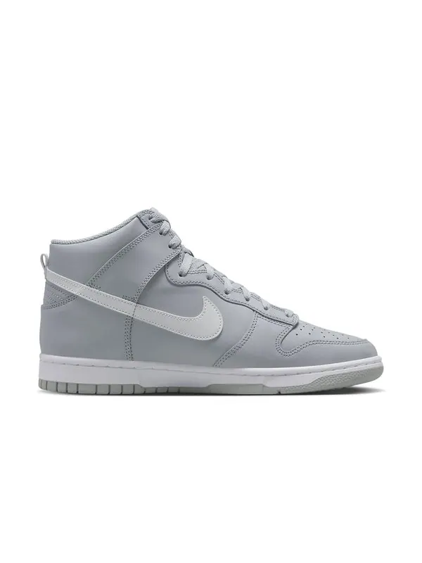 Кроссовки dunk high 'wolf grey' Nike — изображение 2 из 4, серый/белый