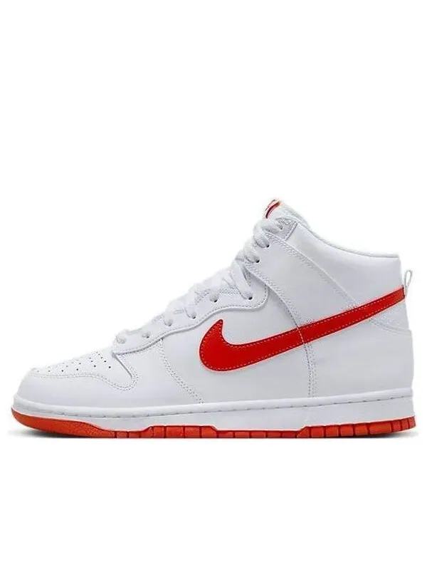 Кроссовки dunk high 'white picante red' Nike — изображение 1 из 4, белый/красный