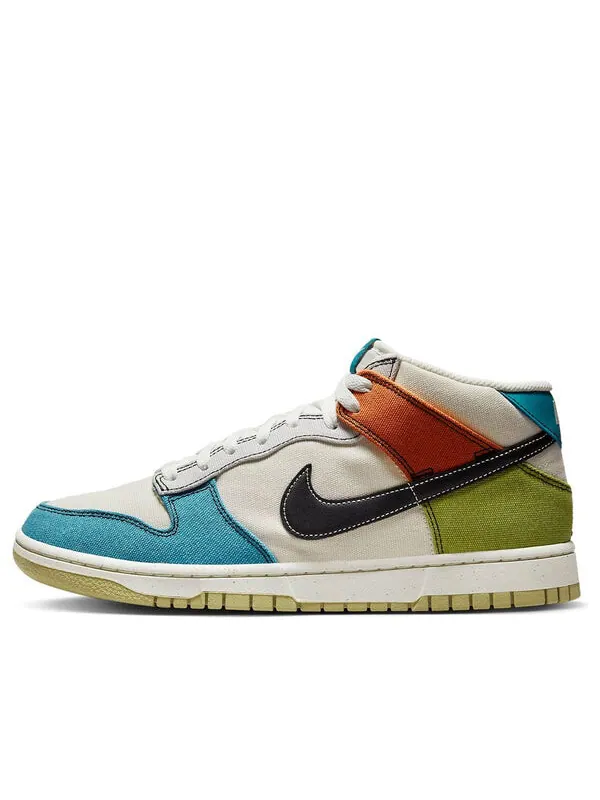 Кроссовки dunk mid 'pale ivory multi' Nike — изображение 1 из 4