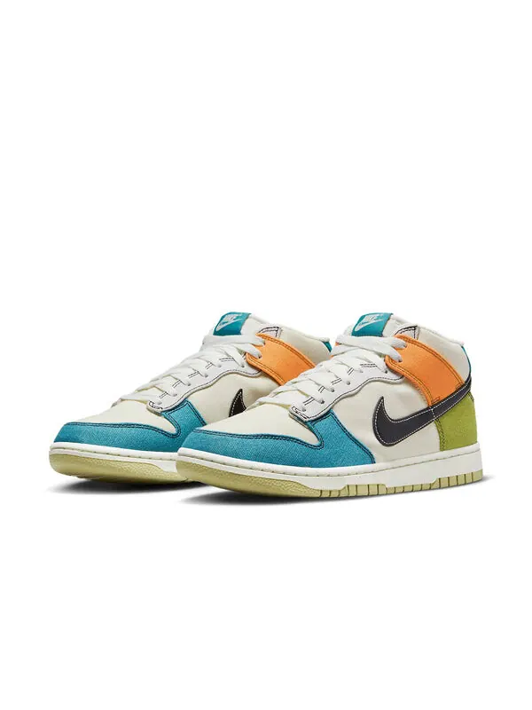 Кроссовки dunk mid 'pale ivory multi' Nike — изображение 3 из 4