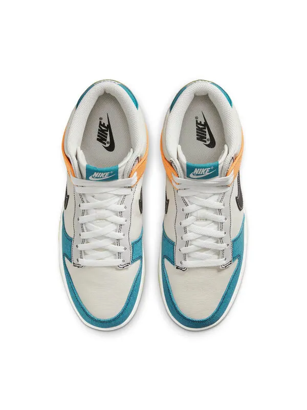 Кроссовки dunk mid 'pale ivory multi' Nike — изображение 4 из 4