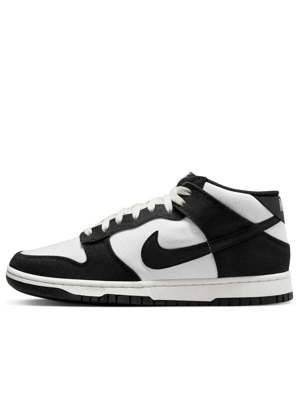 Кроссовки dunk mid 'panda' Nike — изображение 1 из 4, черный//черный