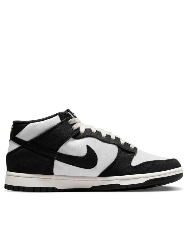 Кроссовки dunk mid 'panda' Nike — изображение 2 из 4, черный//черный