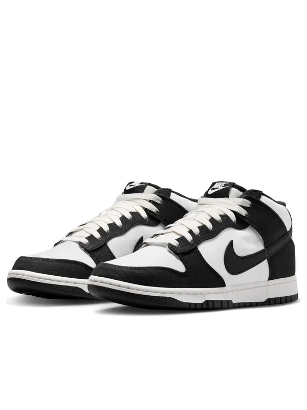 Кроссовки dunk mid 'panda' Nike — изображение 3 из 4, черный//черный